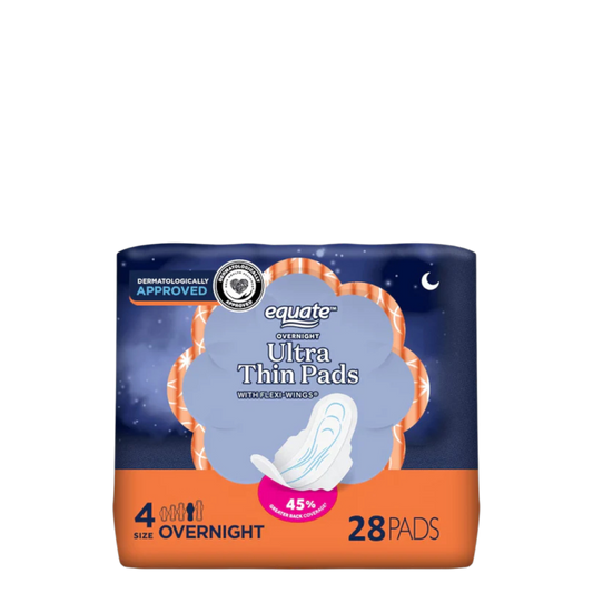 Equate Ultra Thin Pads - 28 Count