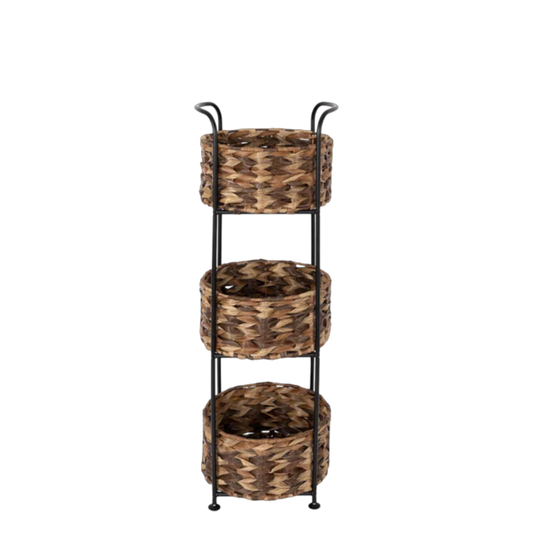 Seville Classic Home  3 Tier Storage Basket