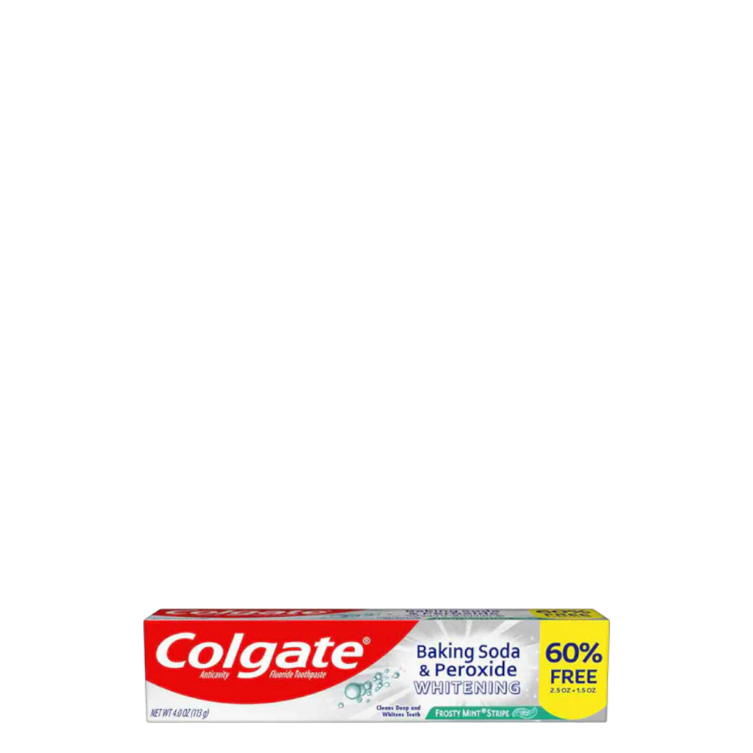 Colgate- Baking Soda &  Peroxide Whitening - Frosty Mint Stripe- 113g