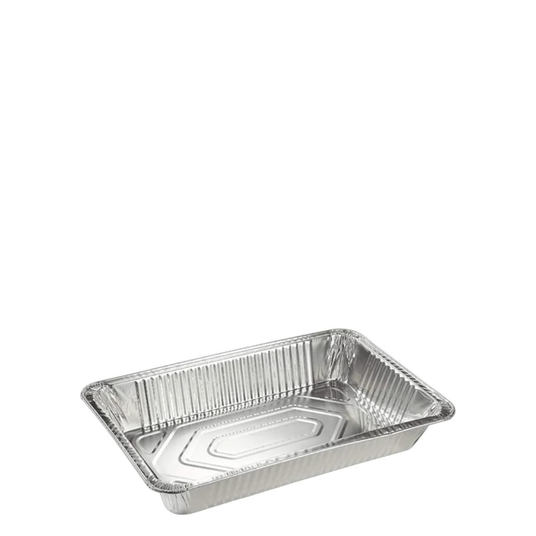 HFA INC Foil Full Size Deep Steam Table Pans - 49.7 cm X 29.5 cm X 8.1 cm, Set of 3