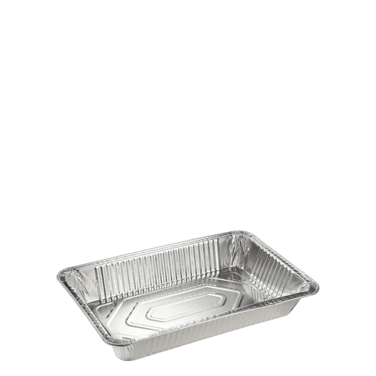 HFA INC Foil Full Size Deep Steam Table Pans - 49.7 cm X 29.5 cm X 8.1 cm, Set of 3