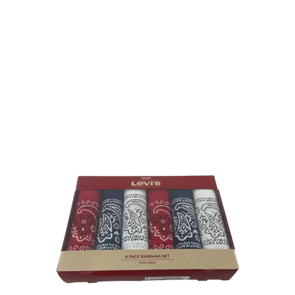 Levi's Bandana Pack - 6 Pack