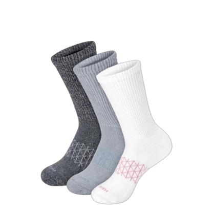 Non Binding comfort crew socks - Pack of 3