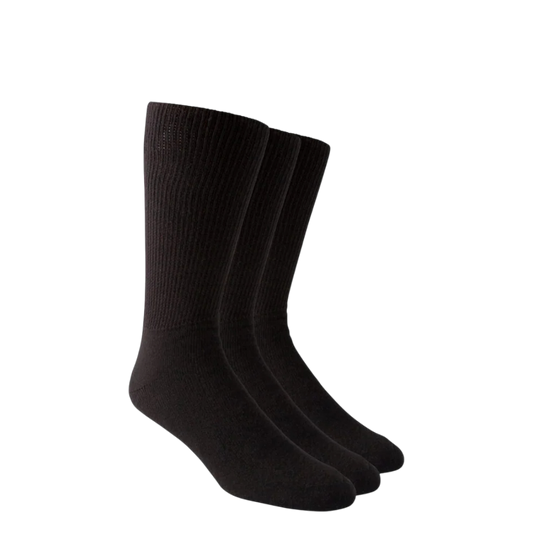 Non Binding comfort crew socks - Pack of 3