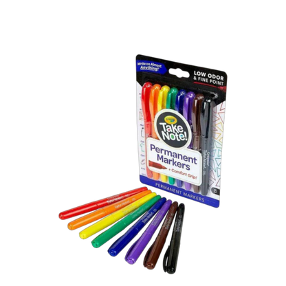 Take Note Permanent Marker - 8 count