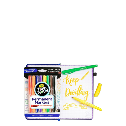 Take Note Permanent Marker - 8 count