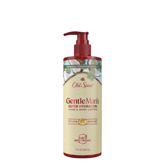Old Spice Gentleman's Super Hydration Hand & Body Lotion - 502 ml