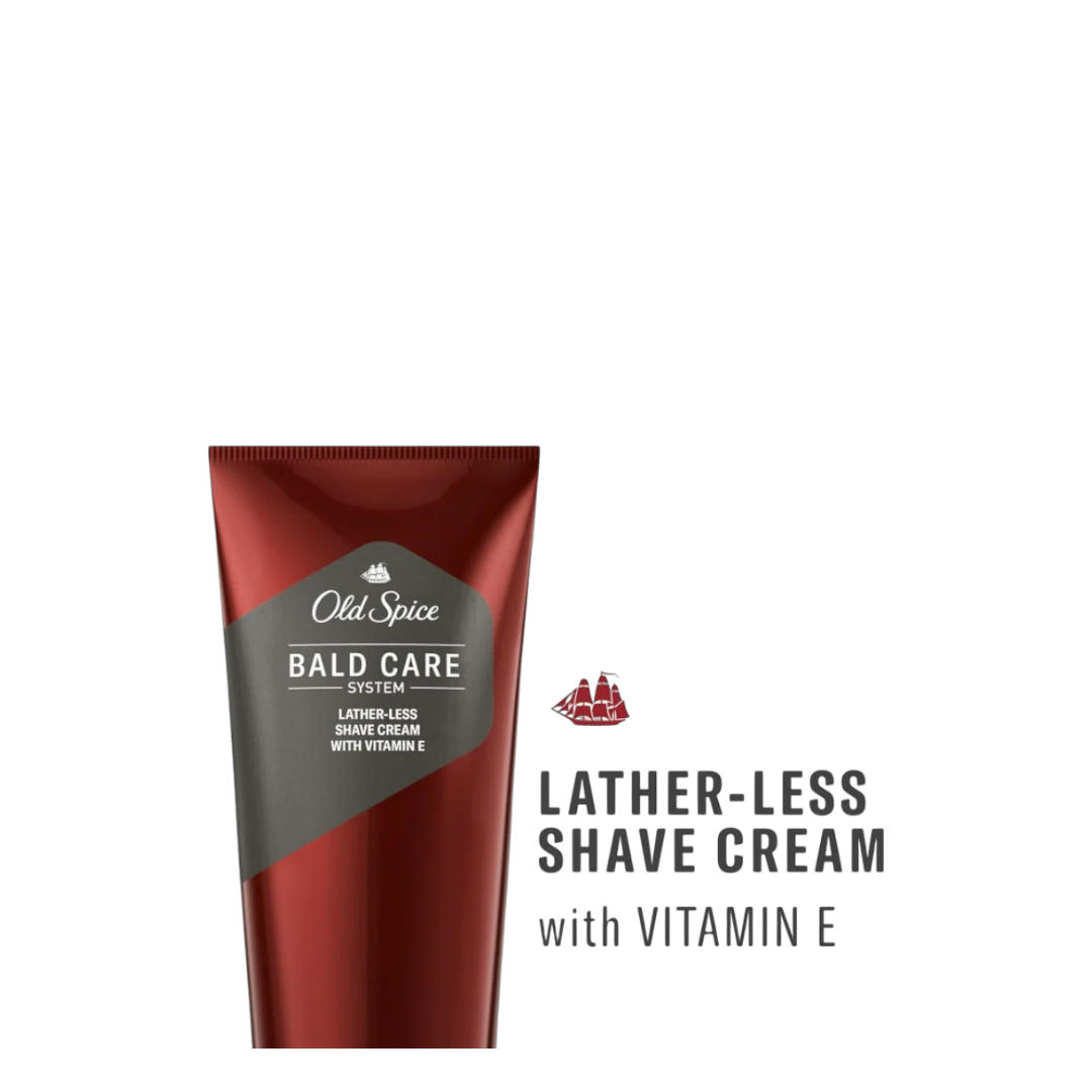 Old Spice Bald Care System Shave Cream - 325 ML