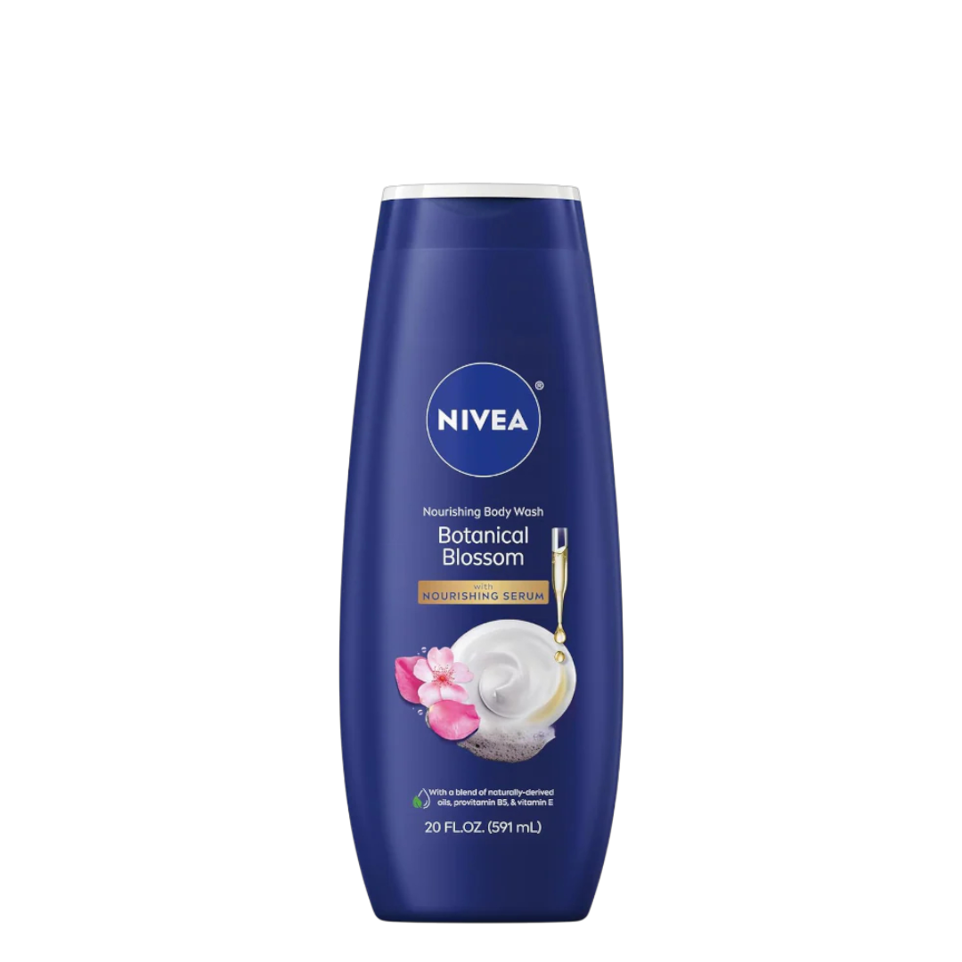 Nivea Nourishing Body Wash -Botanical Blossom Care, 591 ml