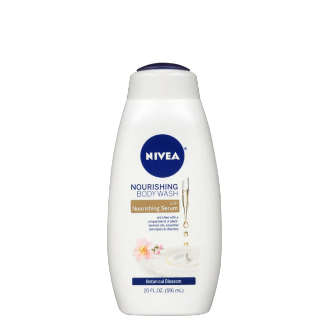Nivea Nourishing Body Wash -Botanical Blossom Care, 591 ml