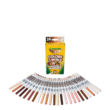 Crayola Of The World Markers - 24 Count