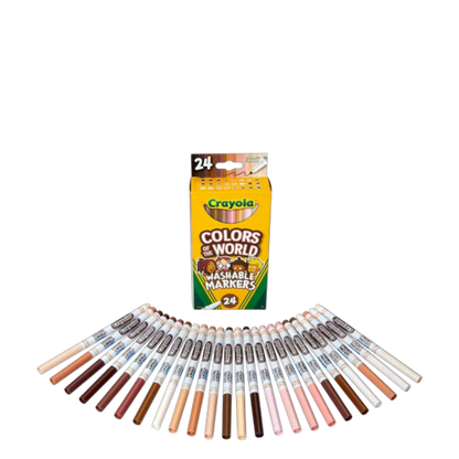 Crayola Of The World Markers - 24 Count
