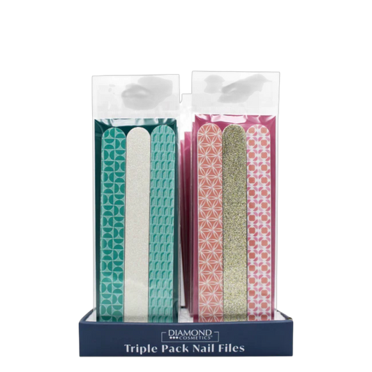Diamond Cosmetics - Triple Pack Nail Files