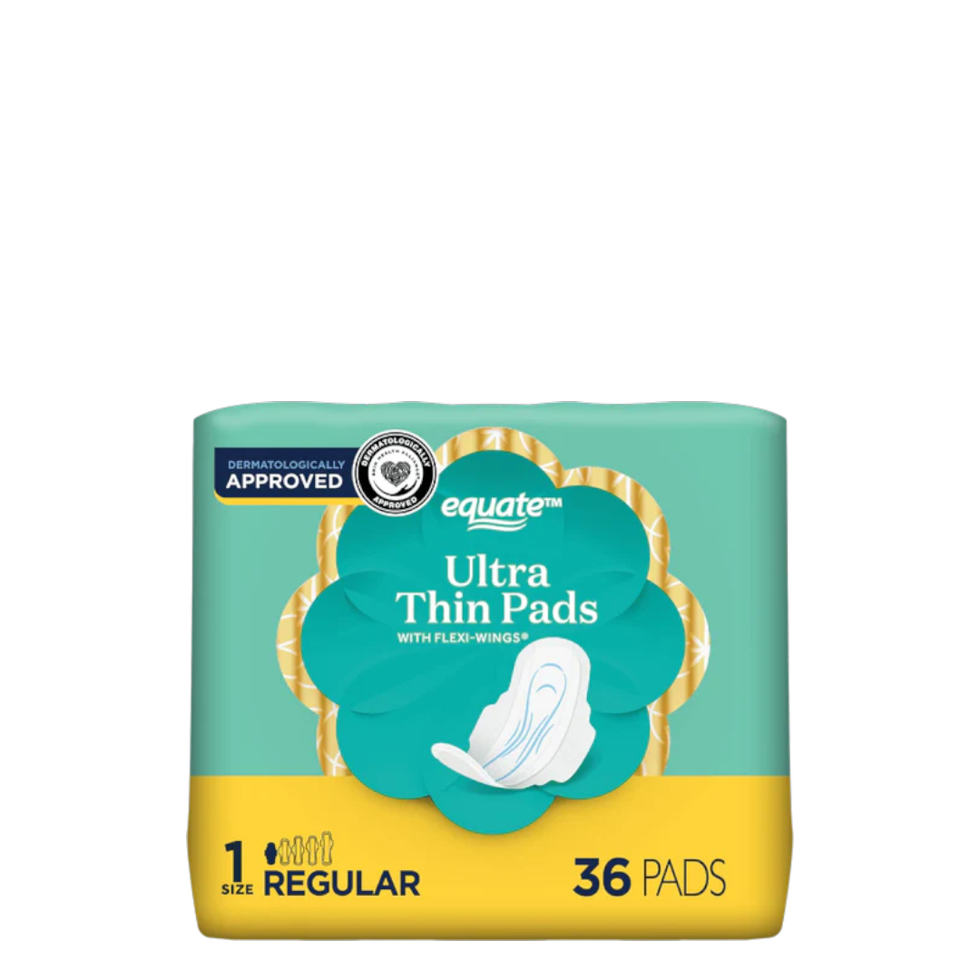 Equate Ultra Thin Pads - 36 Count