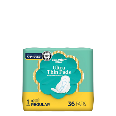 Equate Ultra Thin Pads - 36 Count