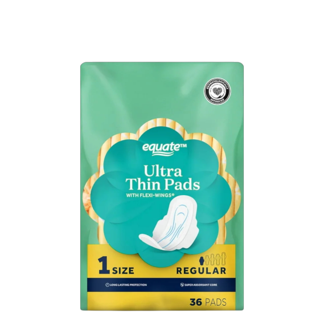 Equate Ultra Thin Pads - 36 Count