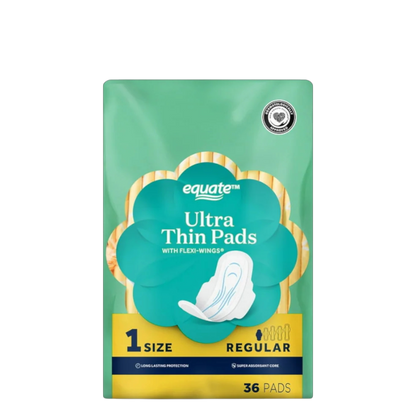 Equate Ultra Thin Pads - 36 Count