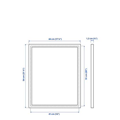 FISKBO Frame  - 41 x 51 cm  white