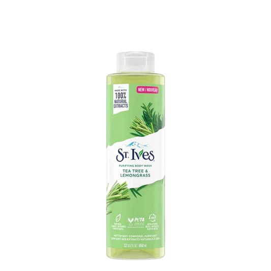 St Ives Tea Tree & Lemon Grass Body Wash - 650 ml