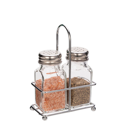 SUCASA SALT AND PEPPER SHAKER METAL HOLDER