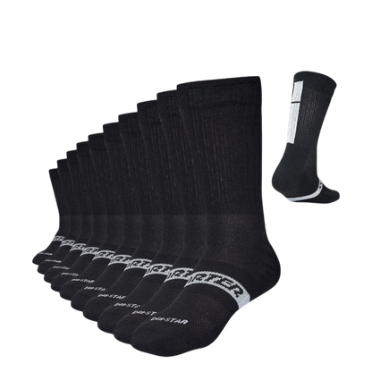 Starter mens crew socks- Arch Support - 5 Pairs