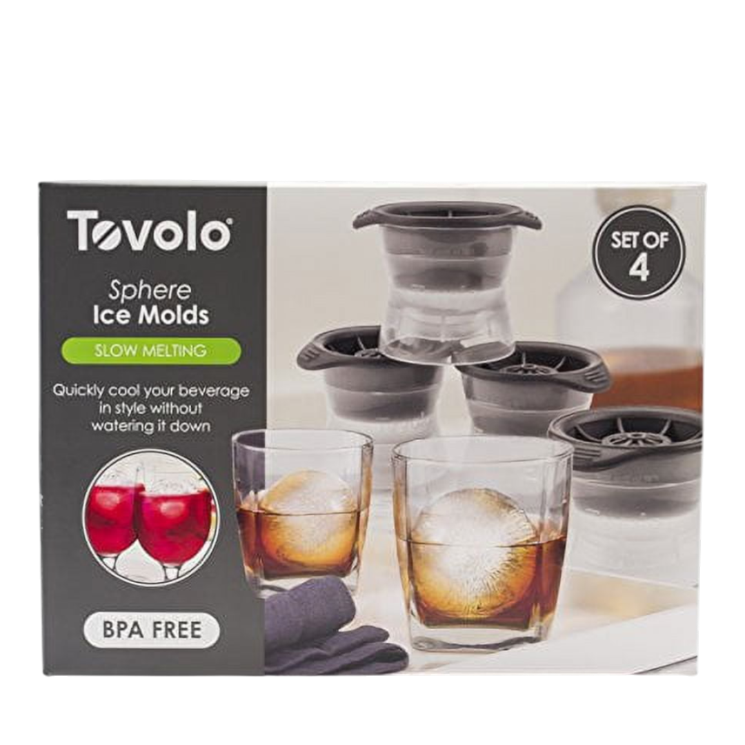 Tovolo sphere ice molds -4 ct