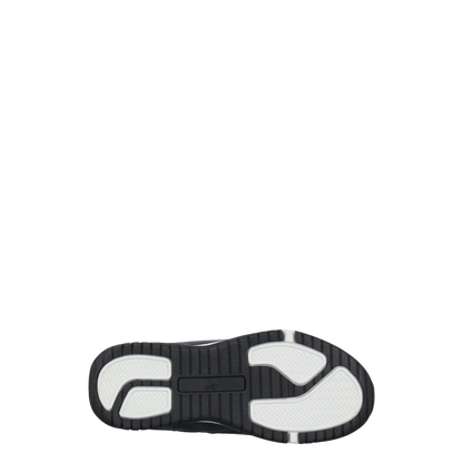 Rise shuttle basketball trainers - white/black: size 9