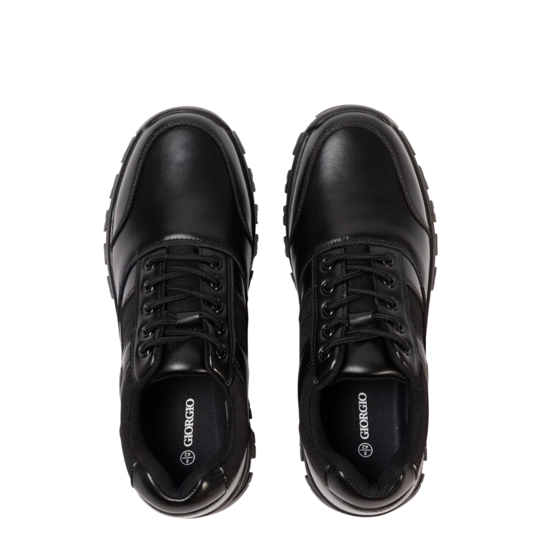 Giorgio Leather Mens shoes Colour Black
Size 7 (41)