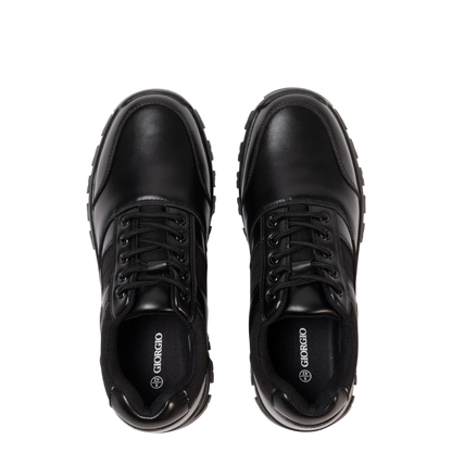 Giorgio Leather Mens shoes Colour Black
Size 7 (41)