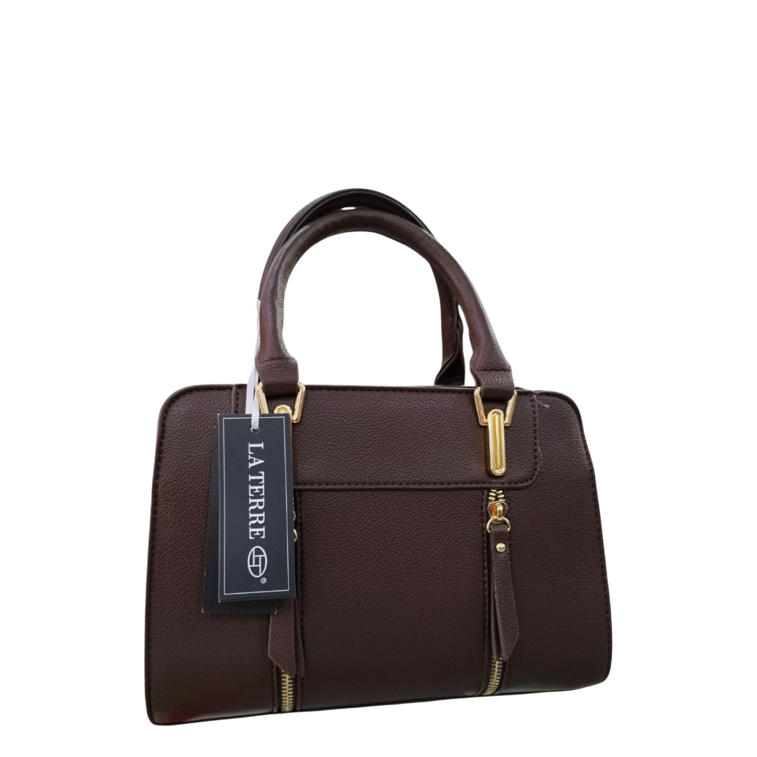 La Terre Handbag Brown P23010