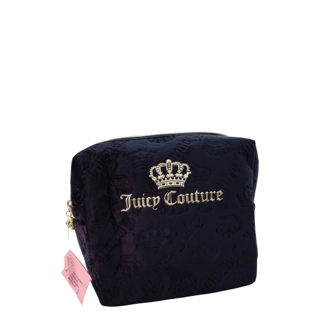 Black juicy couture cosmetic bag