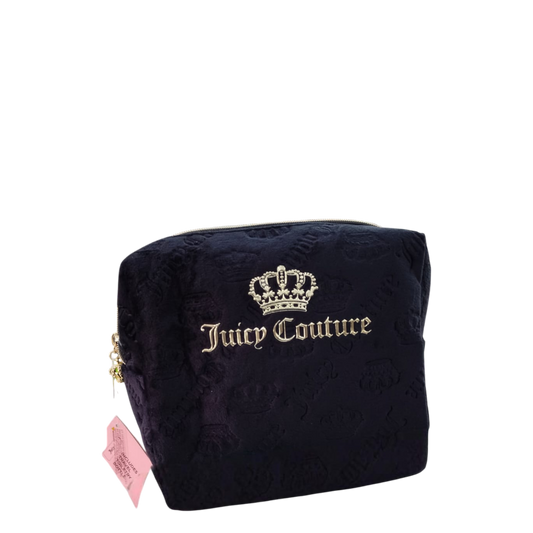 Black juicy couture cosmetic bag