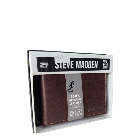Steve Madden Brown leather Wallet - AJK096