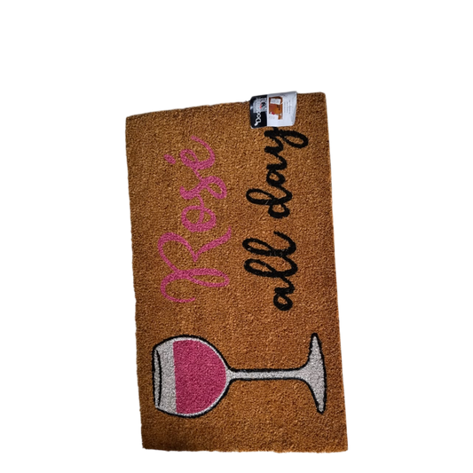 Rose All Day Door Mat - 18 " x 30 "