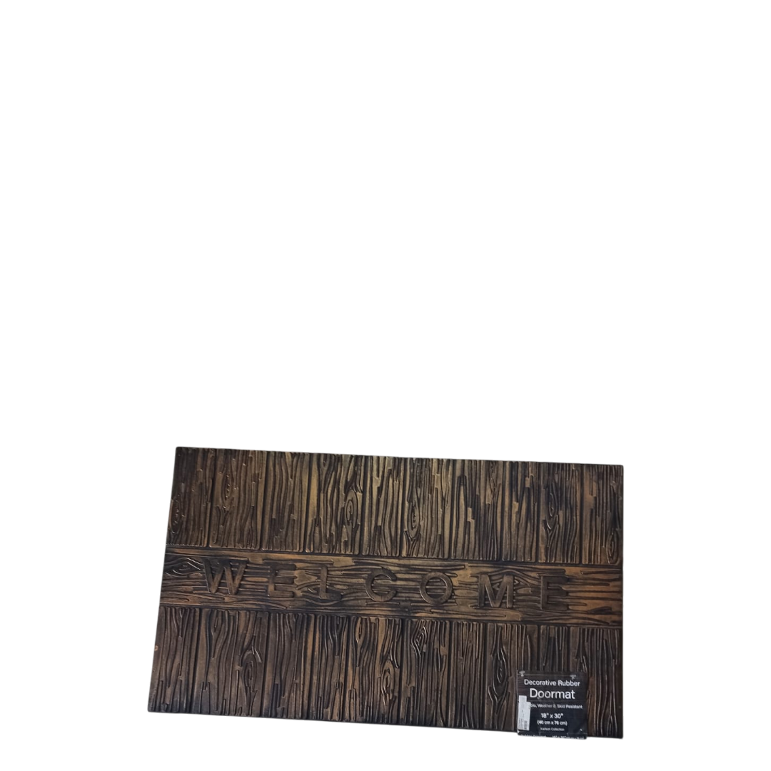 Karlson Collection Decorative Rubber Doormat - 46 cm * 76 cm