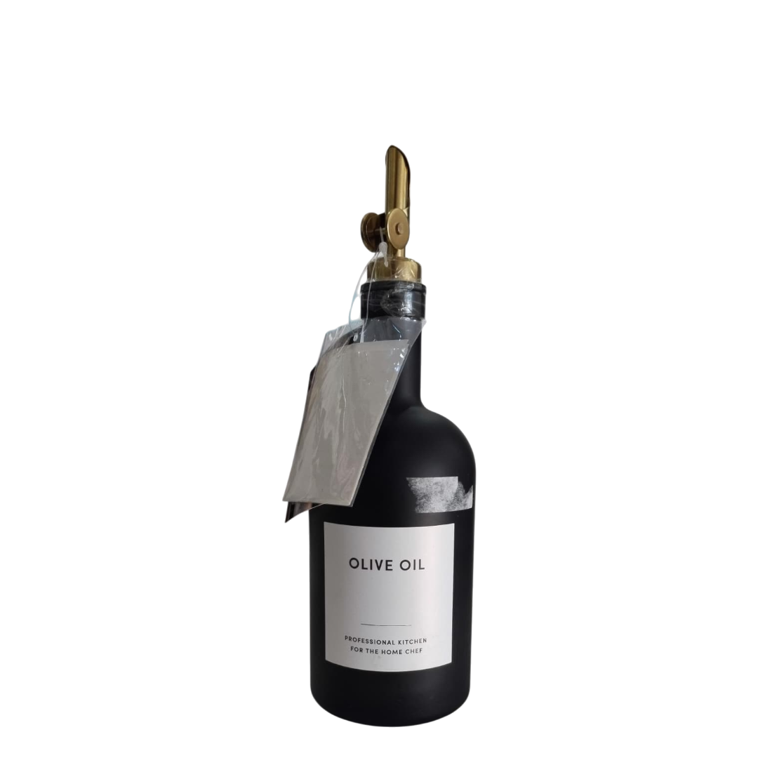 Olive Oil Dispensers Ceramic - Black