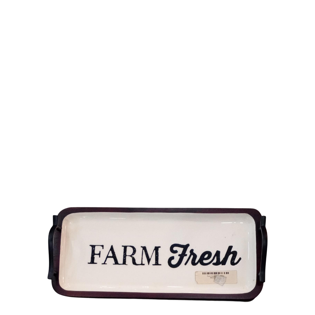Farm Fresh Wooden Tray