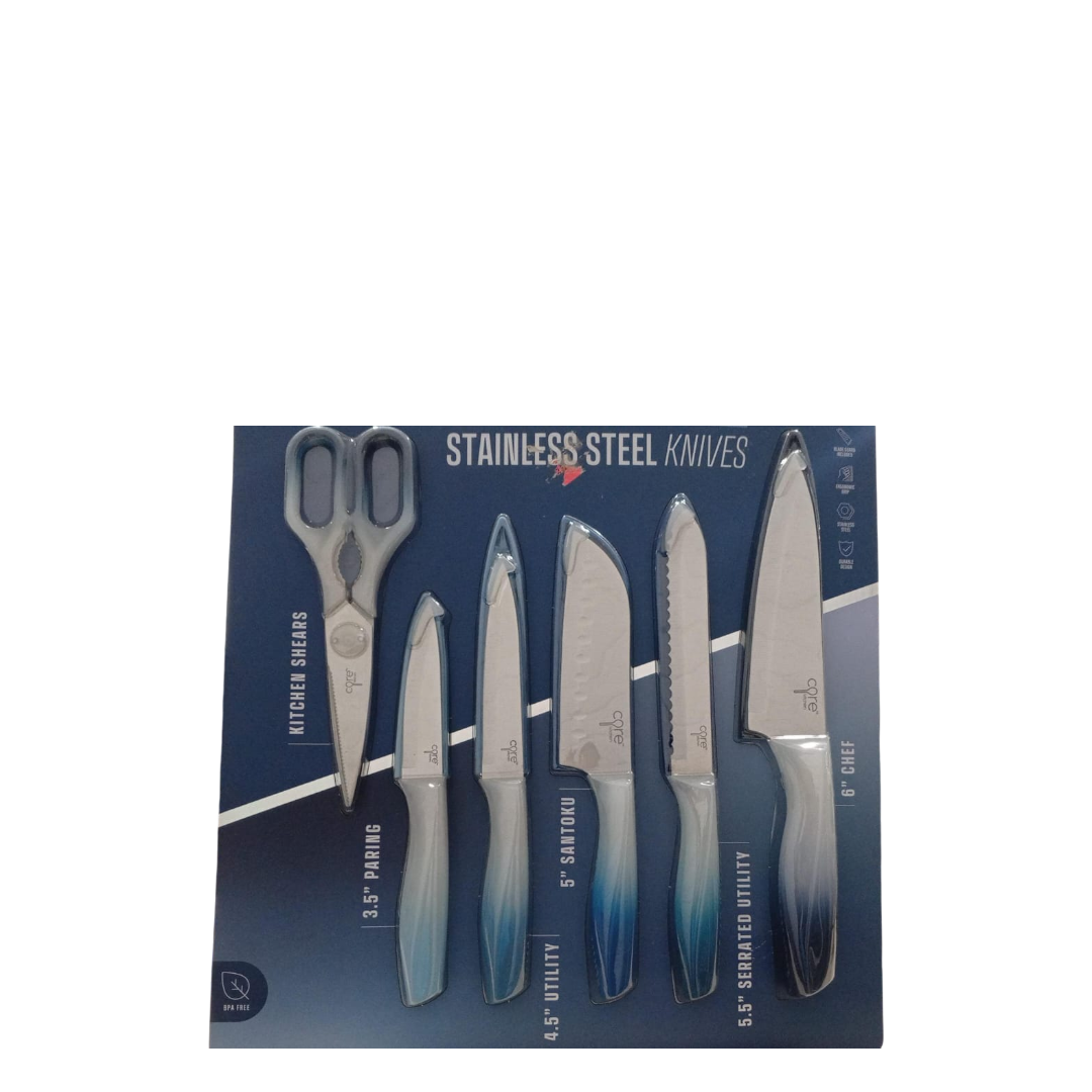 Ombre Stainless Steel Knives