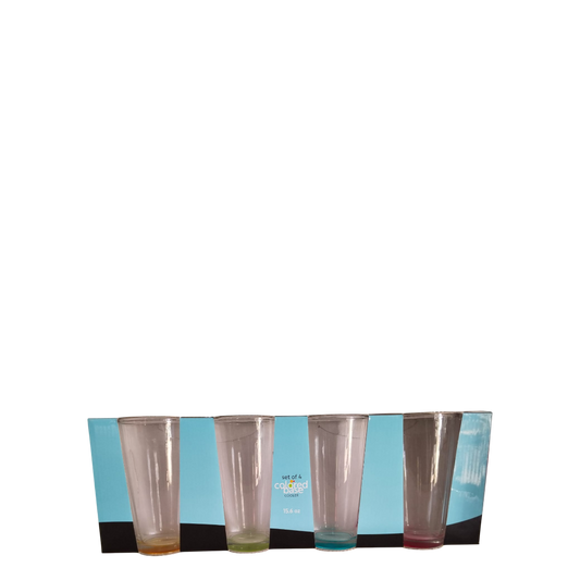 Color Based Wine Glasses - Set Of 4