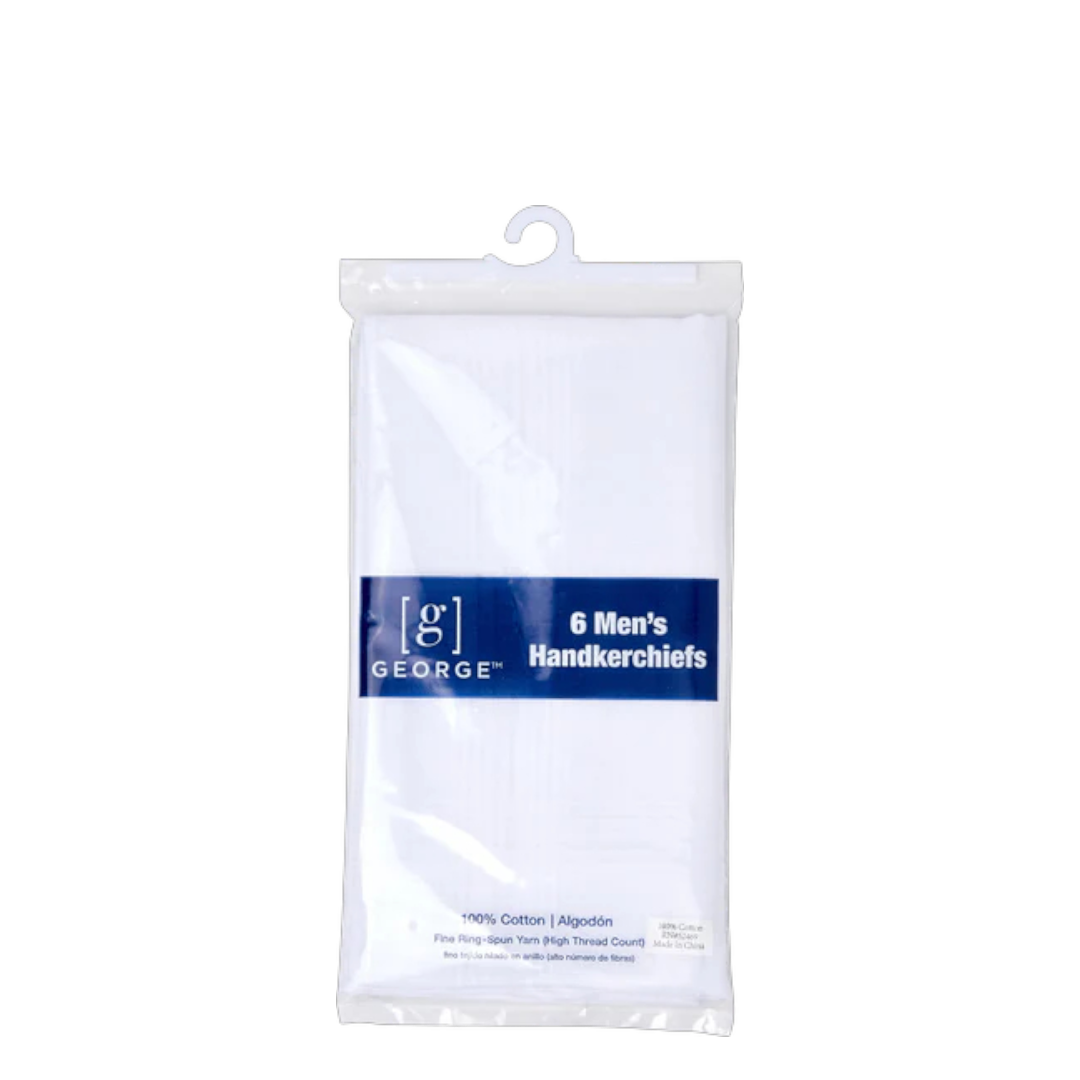 George Handkerchiefs - 6 Count