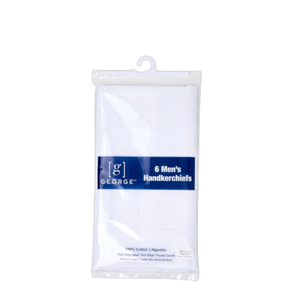 George Handkerchiefs - 6 Count