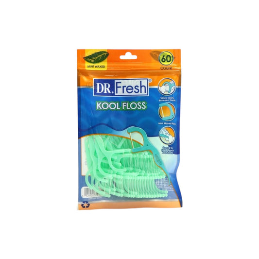 Dr Fresh Kool Floss - 60 Count