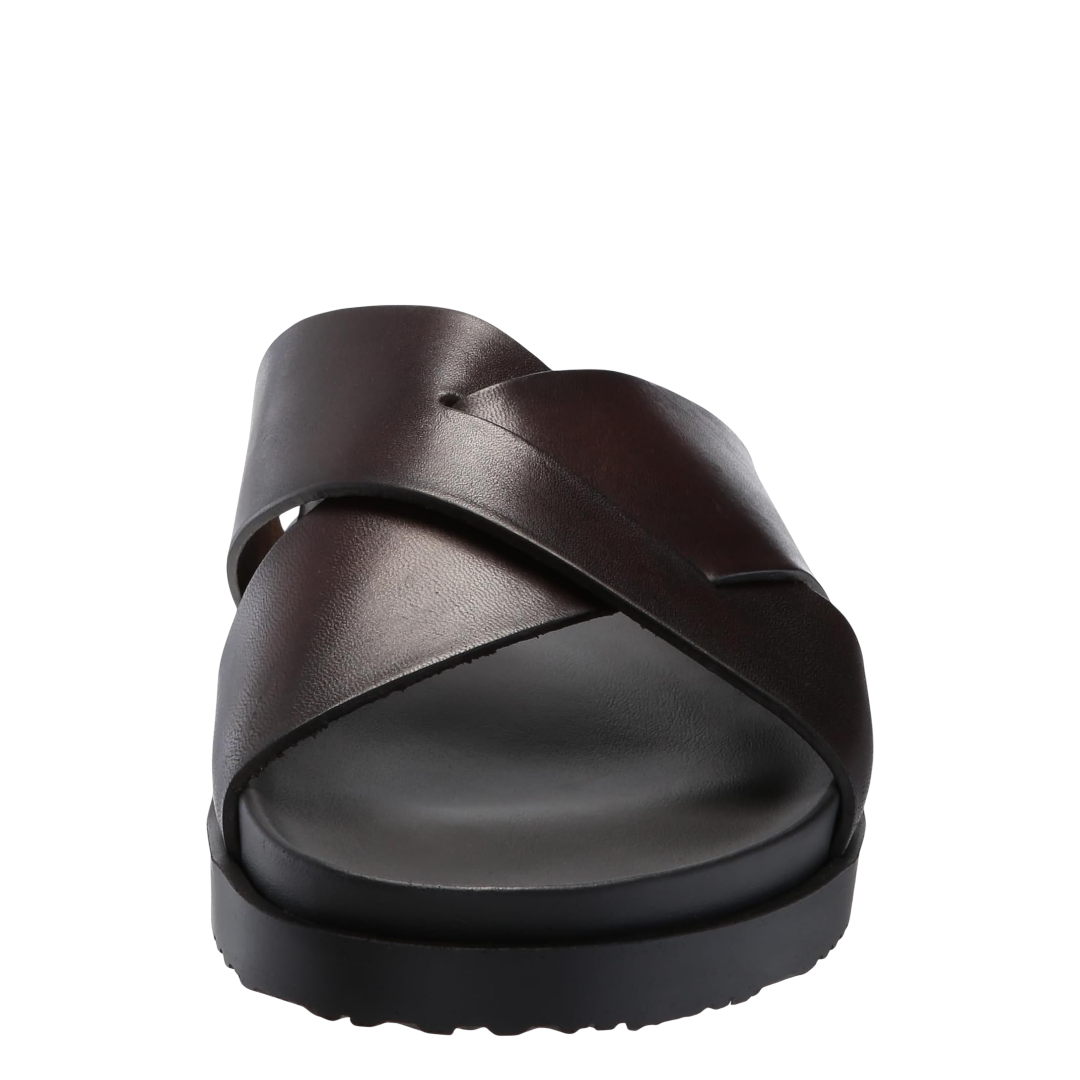 APT Slide in Brown Men Sandals size 12