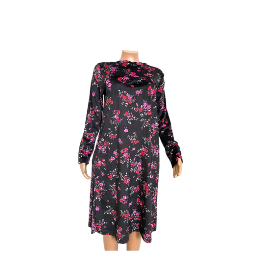 Aria Nightdress - M Black print - 9902449802