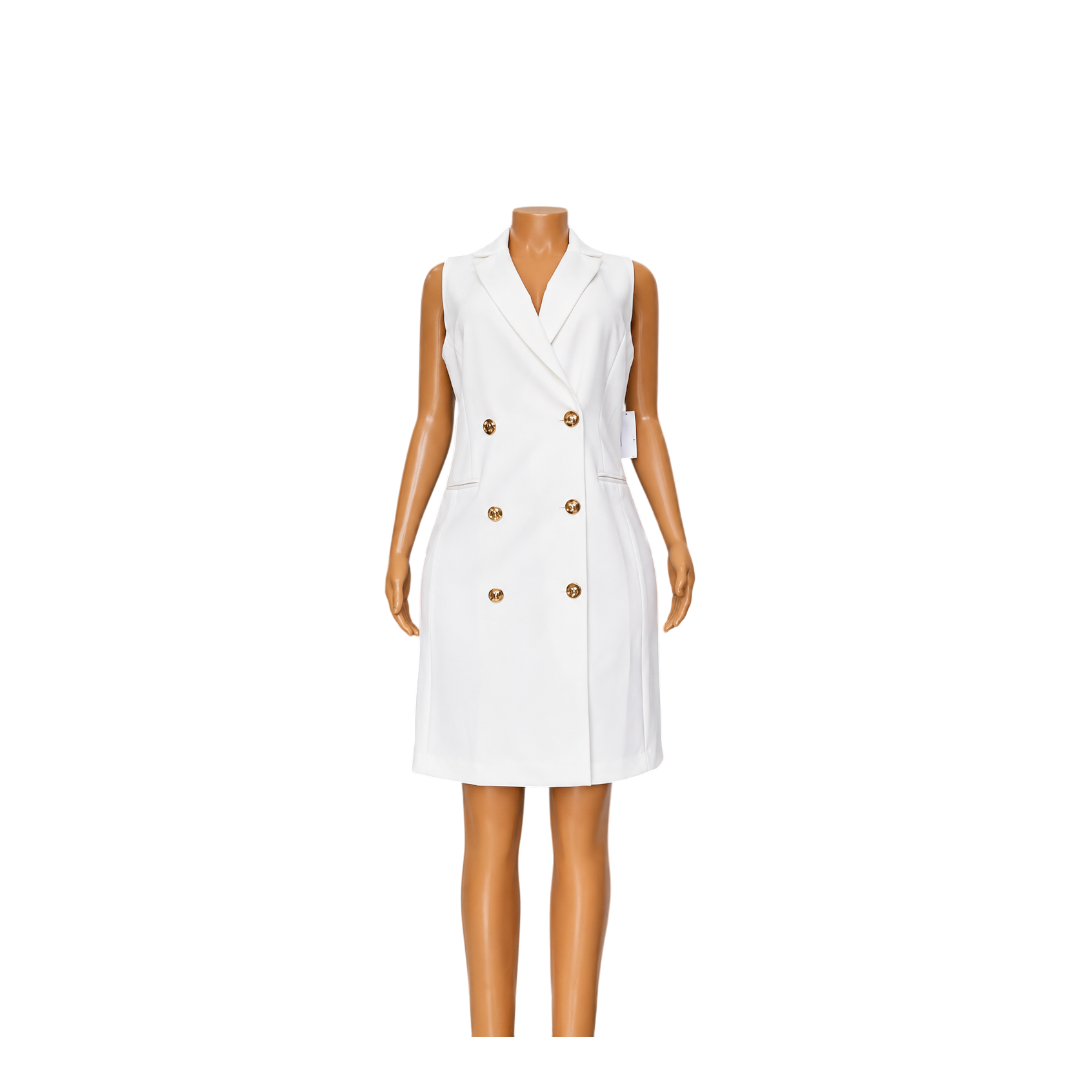 Shelby & Palmer Cream Jacket Dress- A7808- Size 10
