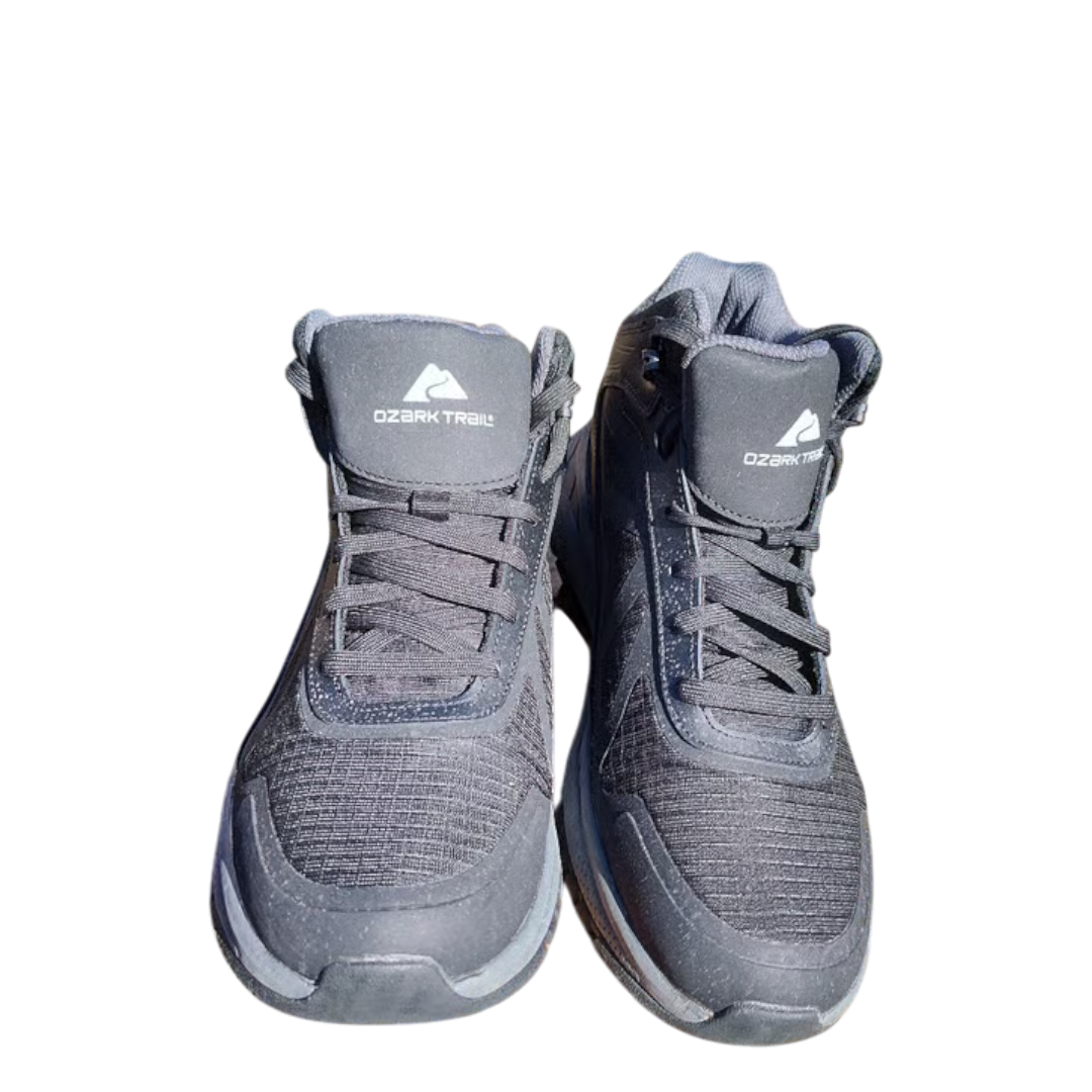 Ozark Trail Black Tech Hiker waterproof shoes size 9