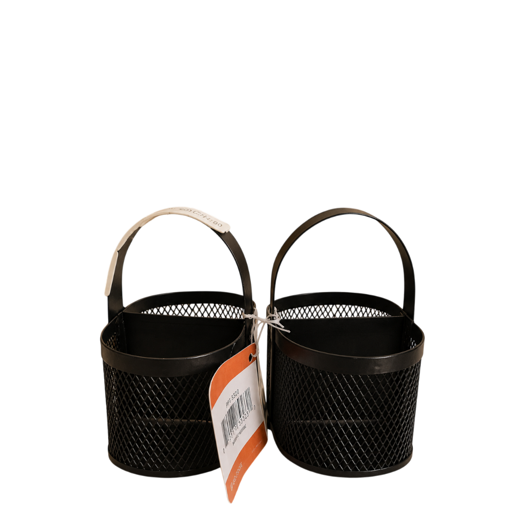 SUCASA SALT AND PEPPER SHAKER METAL HOLDER