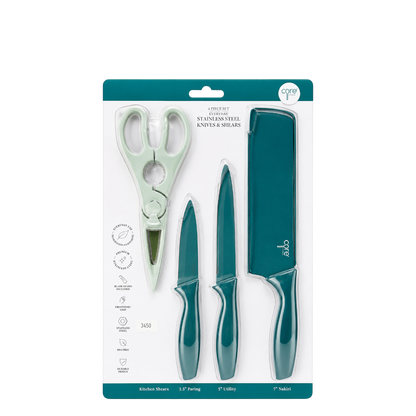 Core Kitchen knives & Shears - 4 piece