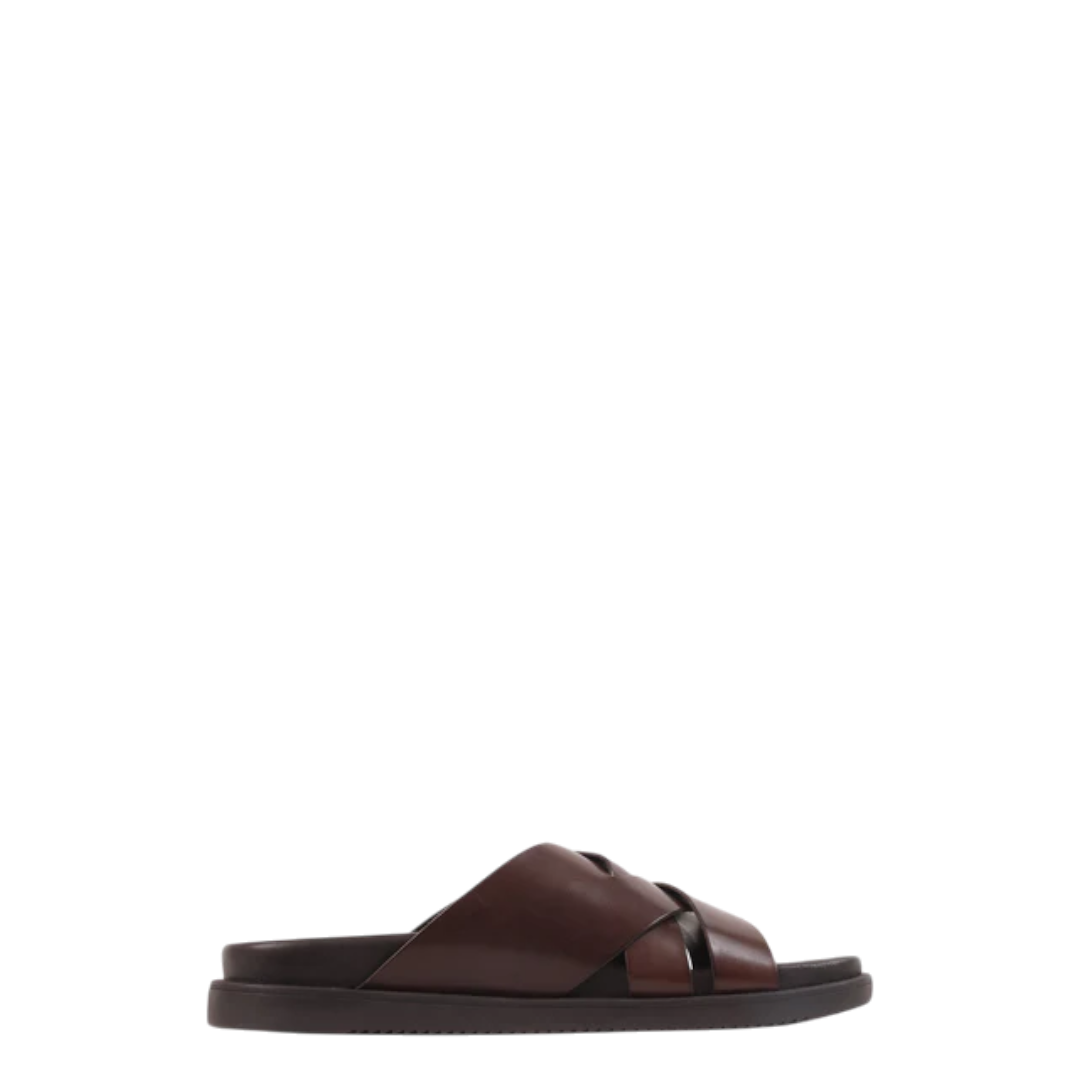 APT Slide in Brown Men Sandals size 12