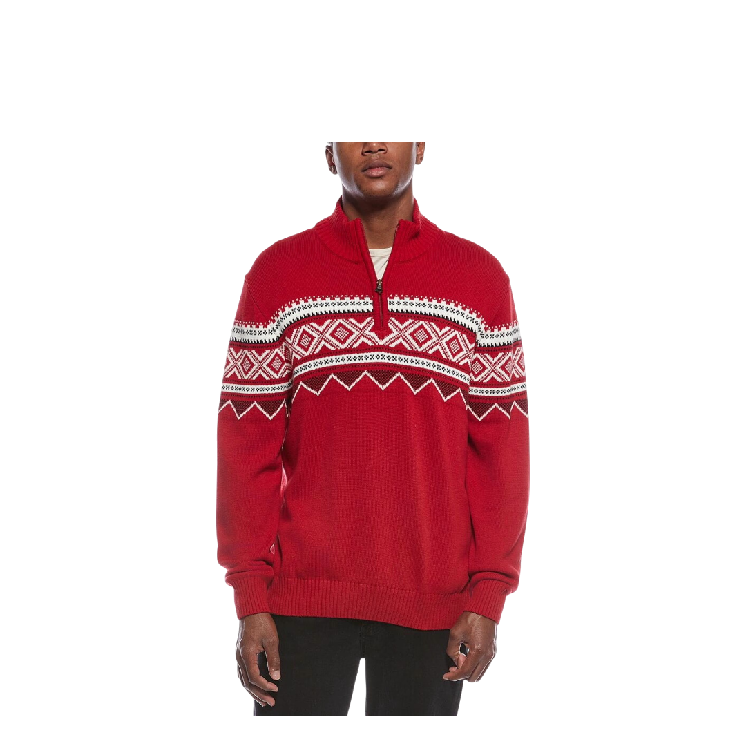Weatherproof Vintage Sweater- Red- F2440569BK- Size S